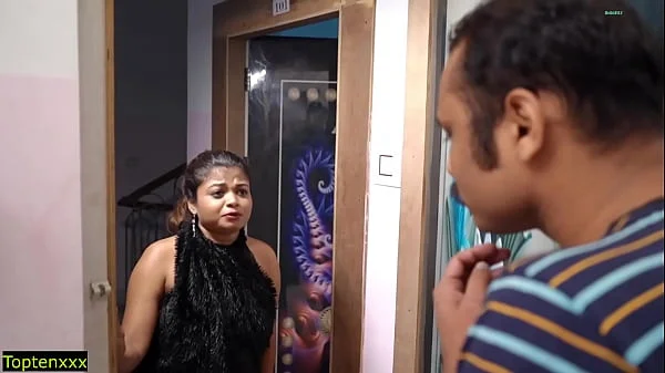 Hot Unknown girl knocking the door at Midnight! Indian Web Series Sex